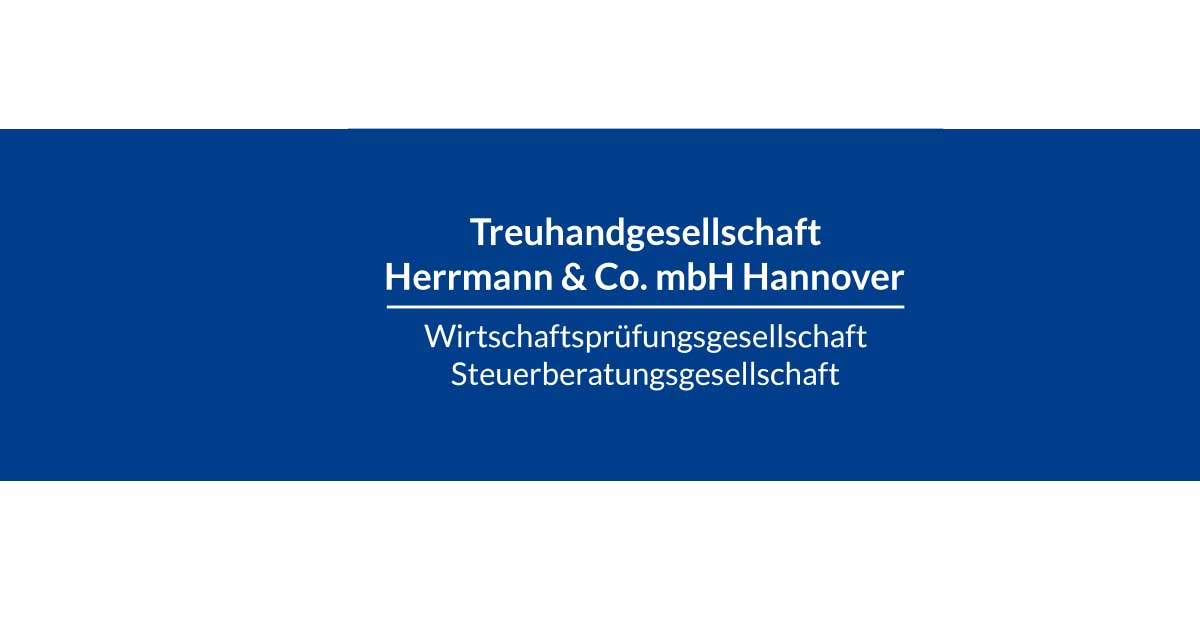 Treuhandgesellschaft Herrmann & Co. mbH Hannover Wirtschaftsprüfungsgesellschaft
Steuerberatungsgesellschaft